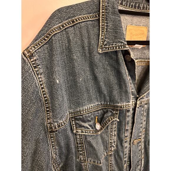 Vintage Gap Denim Jean Jacket 90s Large Style 151021-00-1 - Picture 3 of 16